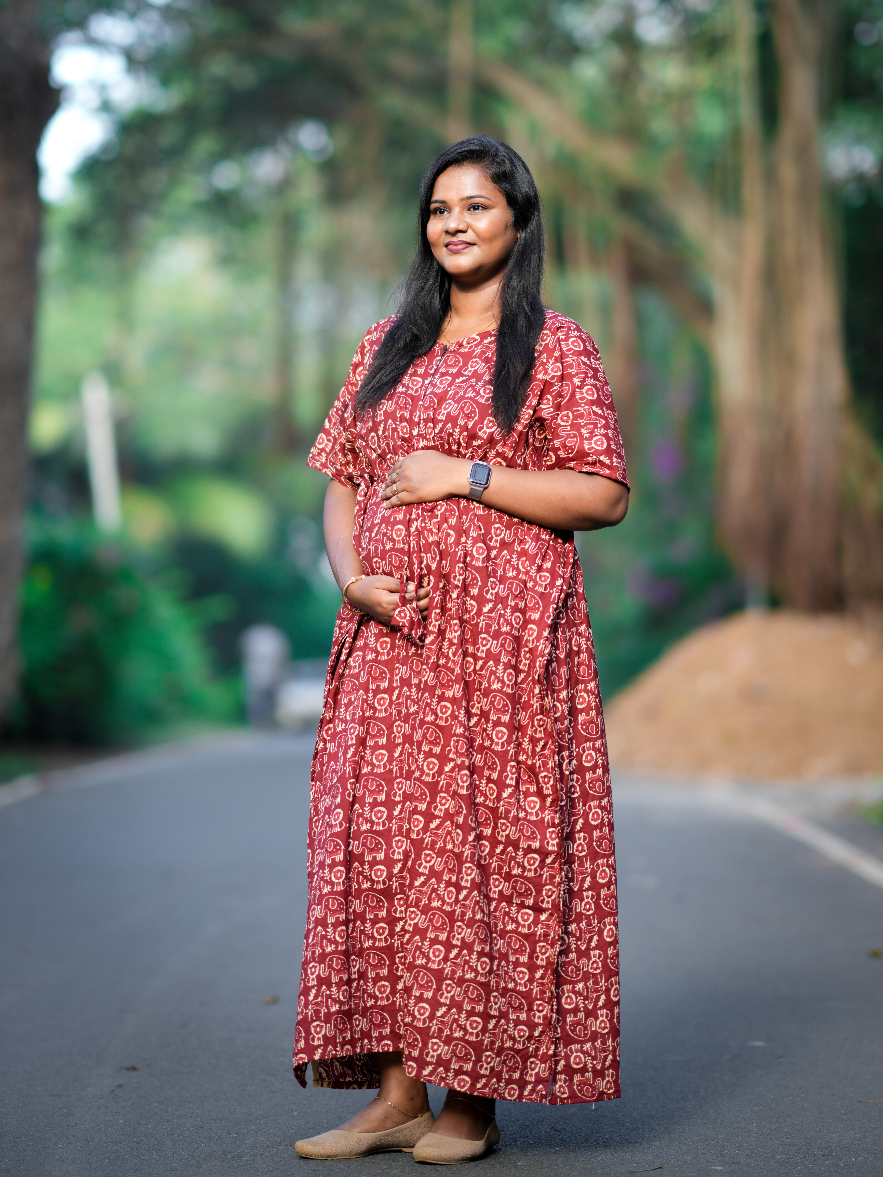 indian cotton gauze dress Baby comfort Feeding Cotton Kaftan