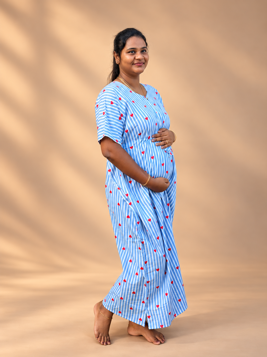 Little Love Feeding cotton kaftan- ALPF007