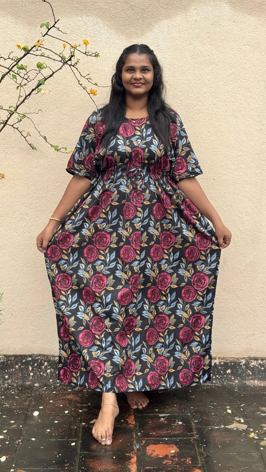 Lucky Pattan Pure Cotton Kaftan - ALP009